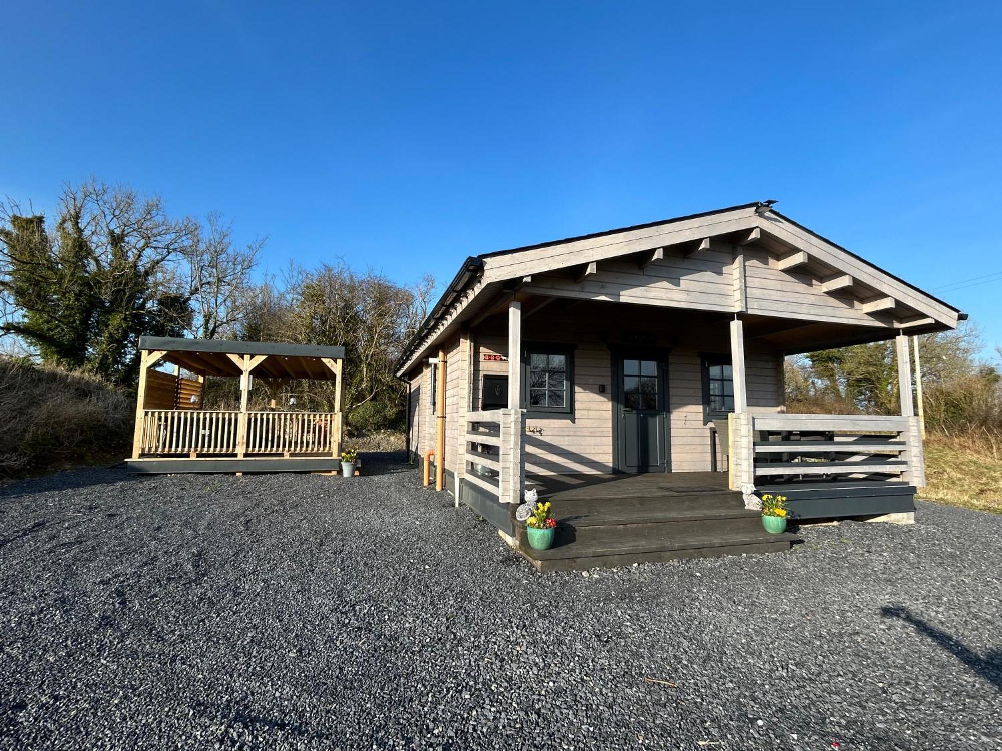 Little Rock Retreat Log Cabin With Hot Tub Castletown Gheoghegan Buitenkant foto